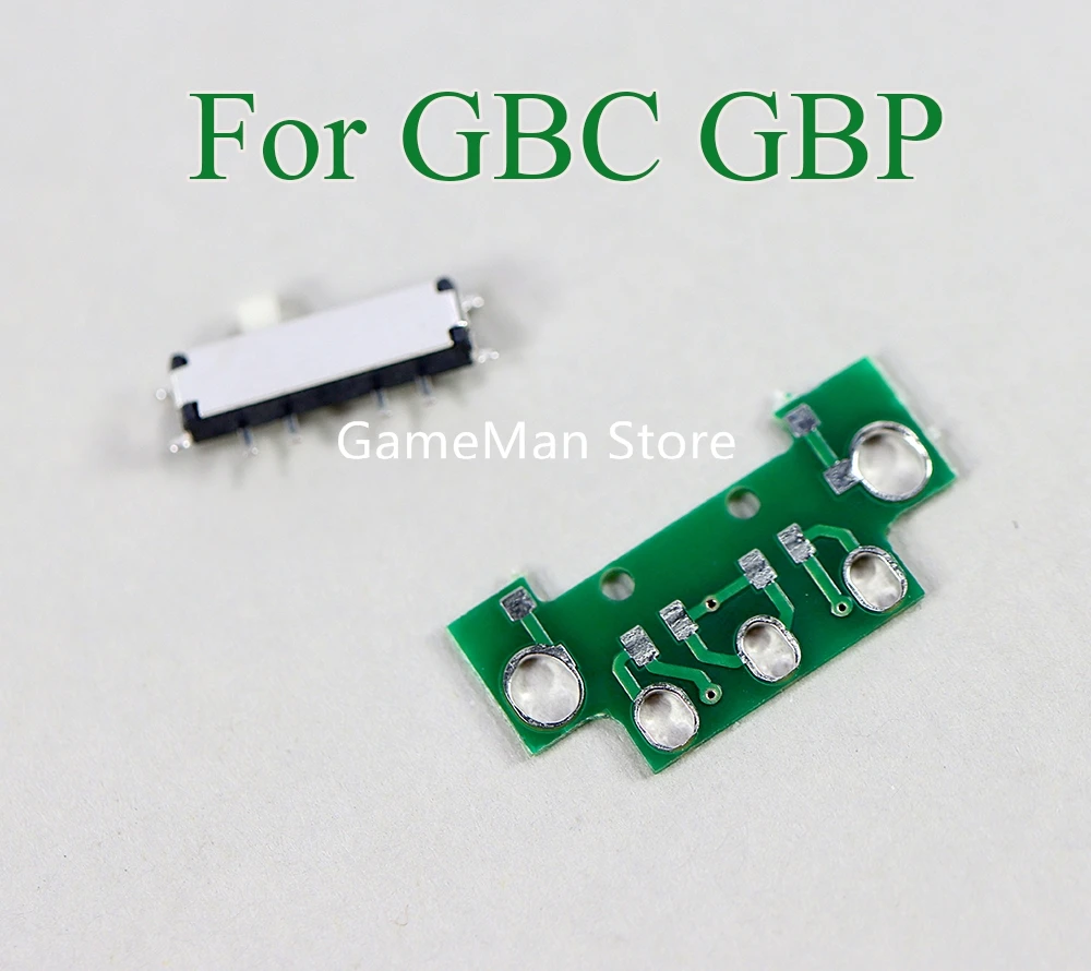 20sets For GBA SP GBC GBP Power Switch Button For Gameboy Advance SP On off power board repairs parts