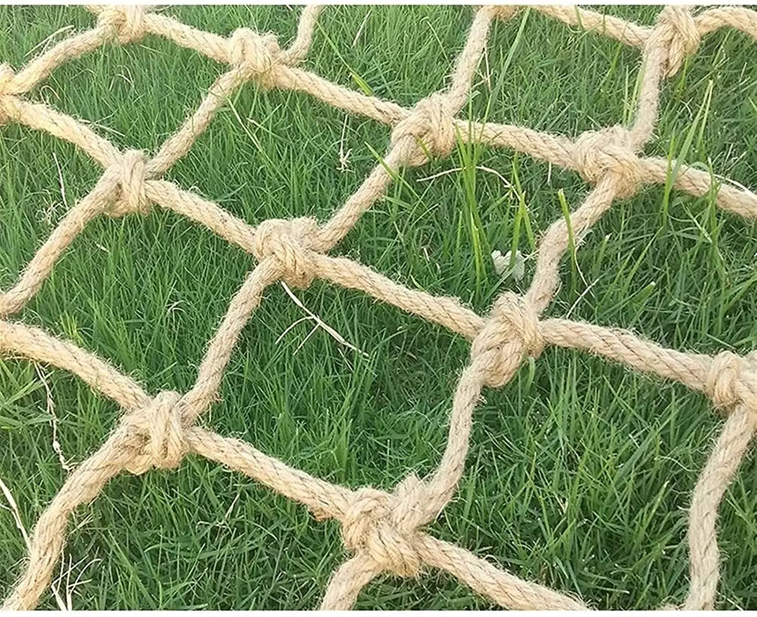 Child Safety Net Climbing Netting Nature Jute Rope Decorative Net Garden Balcony Stair Protection Fence Anti Dog Cat Bird Net