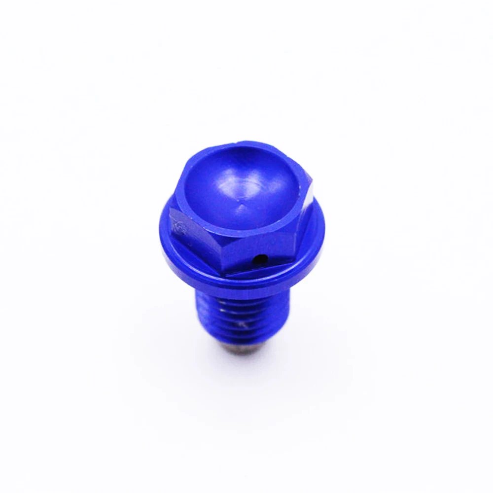 Oil Filler Screw Magnetic For Yamaha YZ250 YZ250X Serow250 Tricker XG250 XT250X WR250R X Motorcycle Aluminum Blue