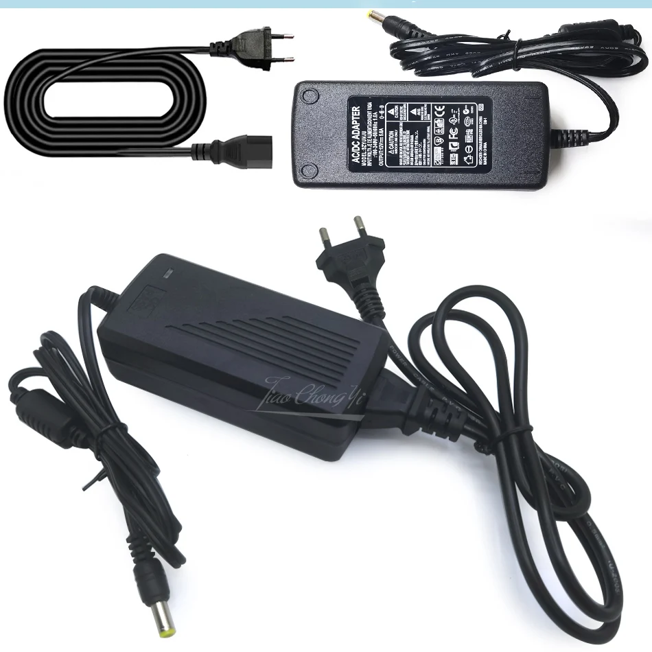 EU Plug AC 100-240V To DC 12V 1A 2A 3A 12W 24W 36W Power Supply Adapter Cord for LED Strip light / with connector