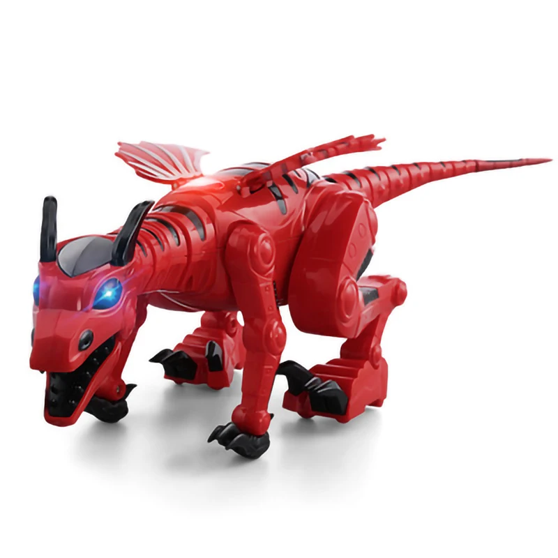 electronic dinosaur toy cars with cool light and music walling Simulation Tyrannosaurus animal model gift for children kids