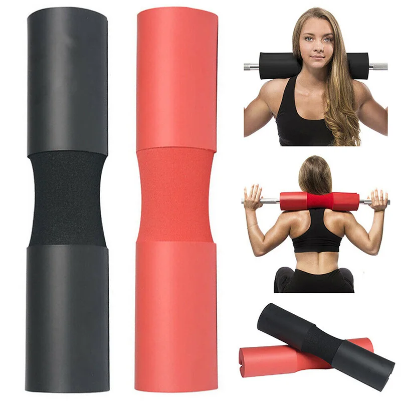 NEW Barbell Squat Pad Soft Foam Shoulder Protective Support Bar Sleeve for Standard Bars 2.7cm Hole Diameter 45*10cm