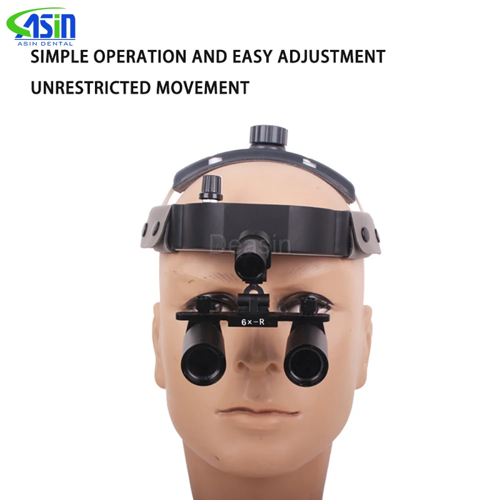 High quality 5X / 6X  Headband Binocular Medical Surgical Dental Loupes & LED light