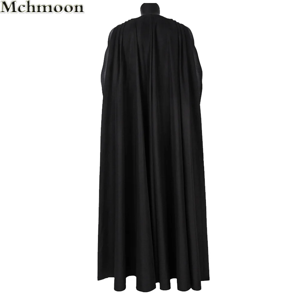 Costume Cosplay di Halloween Justice Super hero Cosplay rexstampa tuta nera Fancy Hero Zentai Long Cape