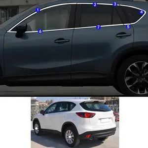 Mazda CX-5-車のウィンドウトリム,車の装飾,ステンレス鋼,2013 2014 2015 2016,トリムアクセサリー - AliExpress