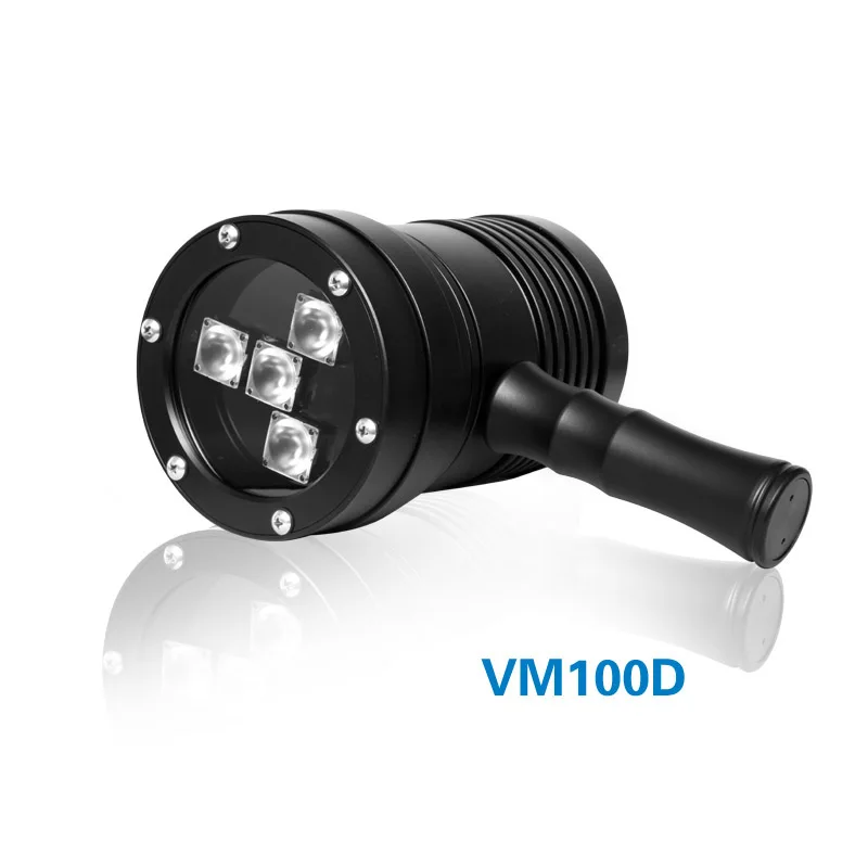 Free Shipping YUSHI VM100D Portable 365nm Nondestructive Testing Detection UV Lamp AC DC Industrial Flashlight