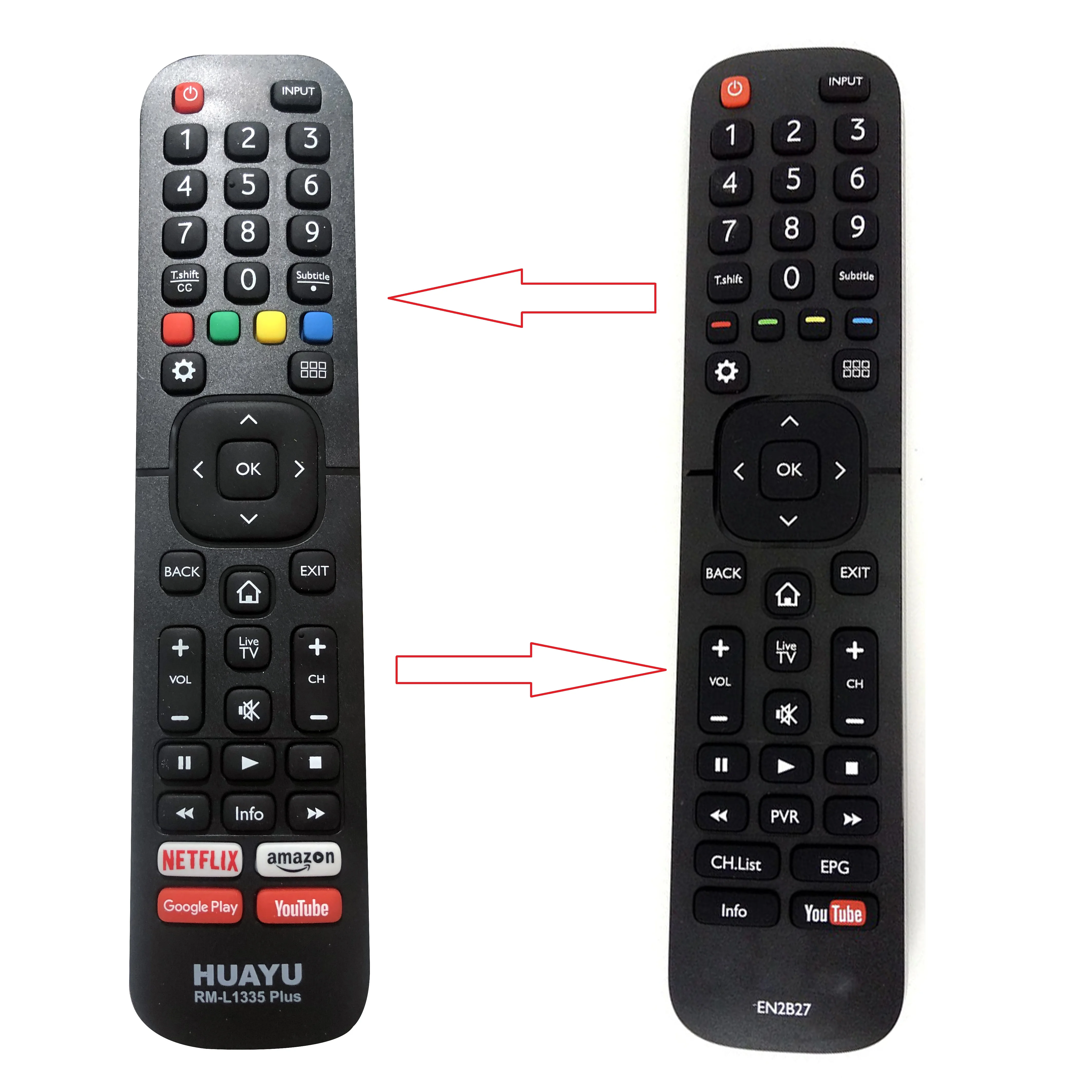 Mando a distancia para TV HISENSE EN2B27 EN-2B27 RC3394402/01 3139 238 29621 envío gratis