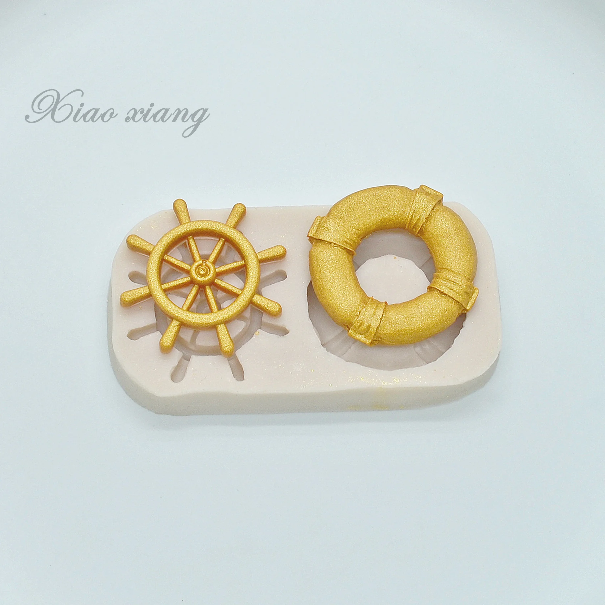 Rudder Ship Shape Silicone Molds For Baking Fondant Baking Chocolate Moulds Cake Decorating Tools Accessories For Kitchen