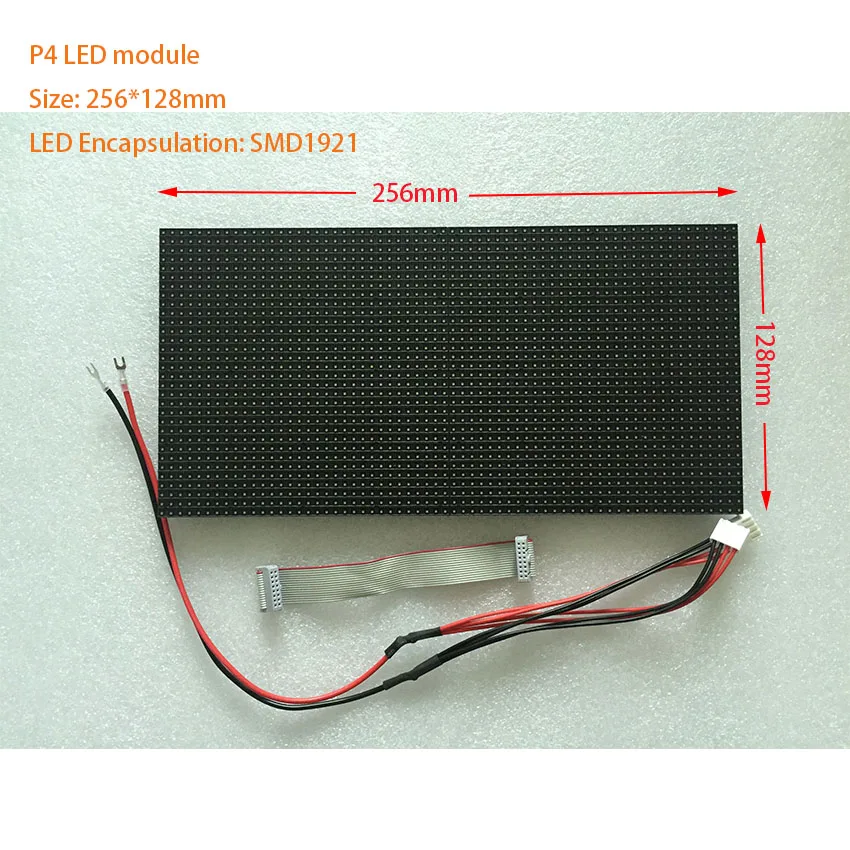 ip65 SMD p4 outdoor led module 8S rgb 256*128mm led matrix led sign 64*32 pixel taxi display advertising led panel free shipping