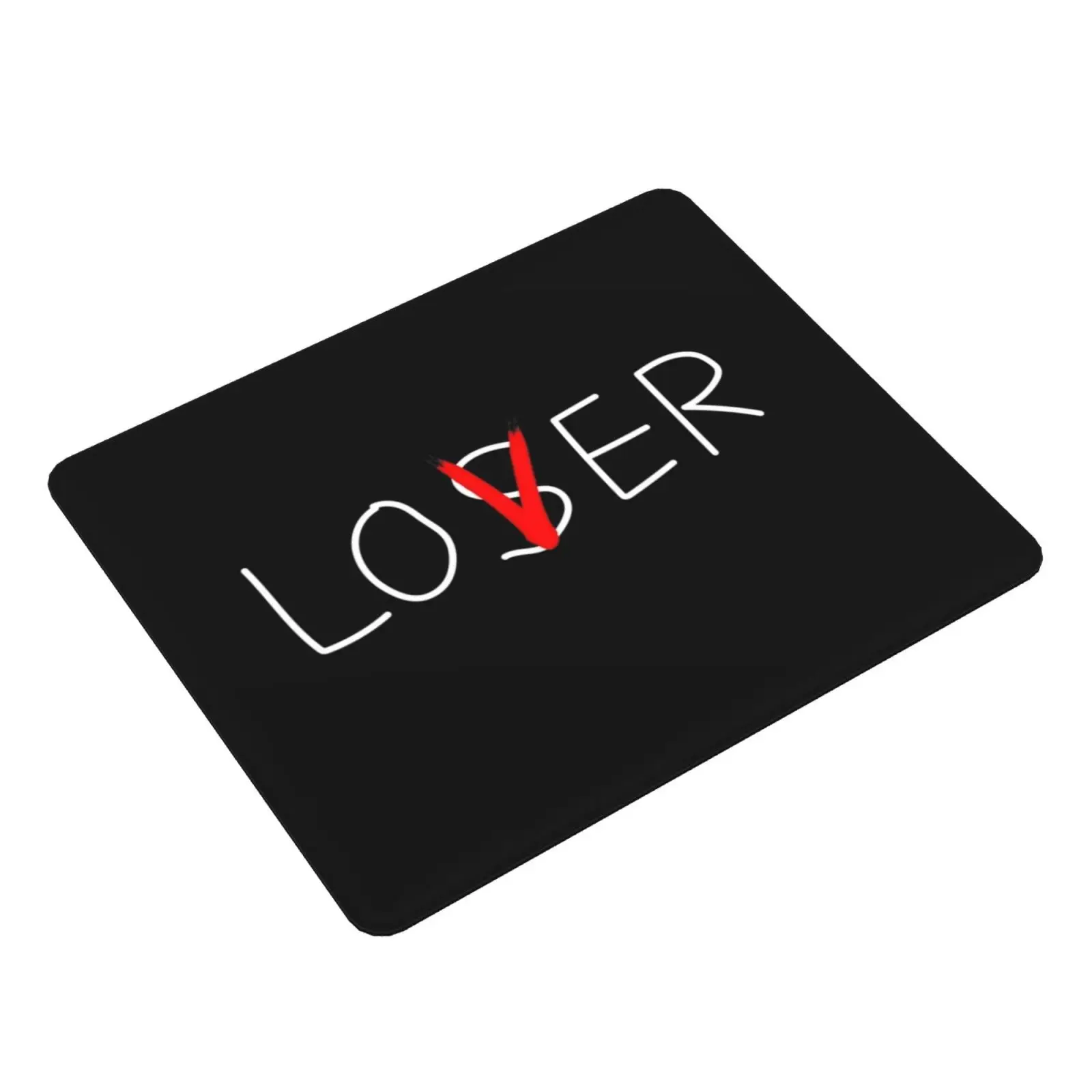 Loser Or Lover ? Mouse Pad DIY Print Love Lover Lose Game Fun Funny Quote Word Sense Meaning Girlfriend