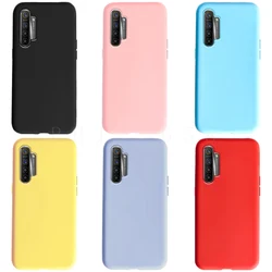 For Oppo K5 Realme X2 XT Case Cute Plain Candy Color Soft Silicone TPU Phone Cases For Realme XT RealmeX2 Oppo K5 K 5 Back Cover