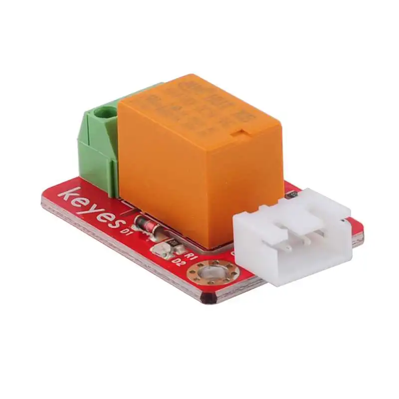 5 pezzi Keyes 5V un relè 1 canale modulo relè con spina anti-inversione per Arduino
