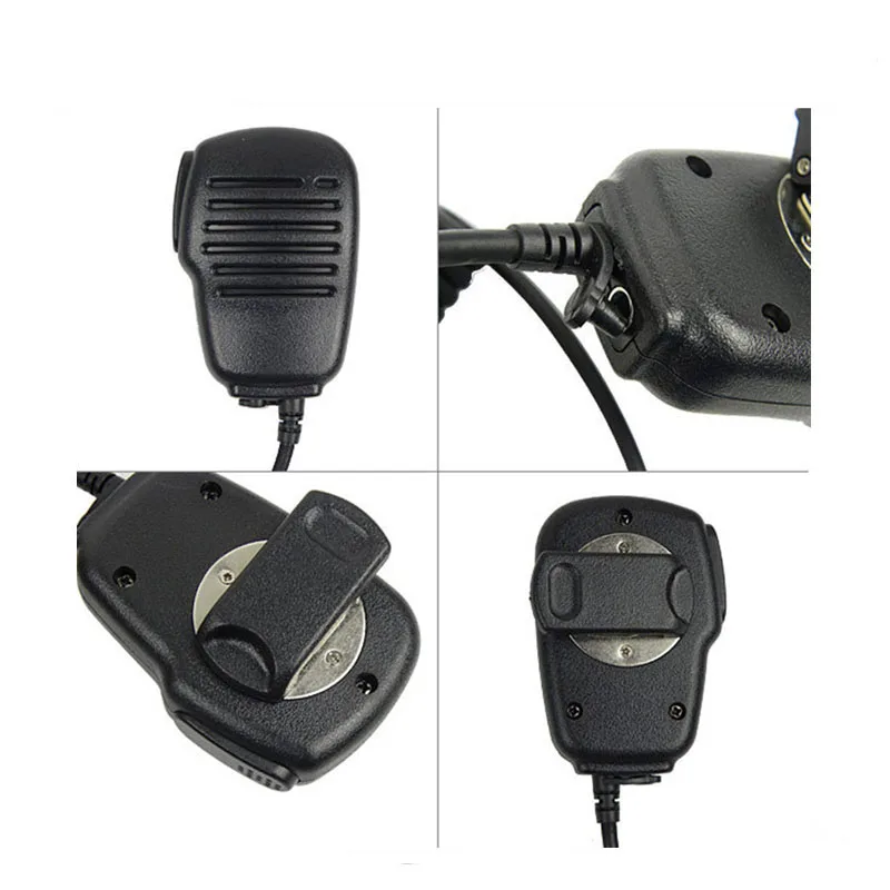 Microfono Altoparlante A Spalla PTT Per Walkie Talkie – Compatibile Midland G6/G7/G8/G9, GXT550, LXT110 E Molti Altri