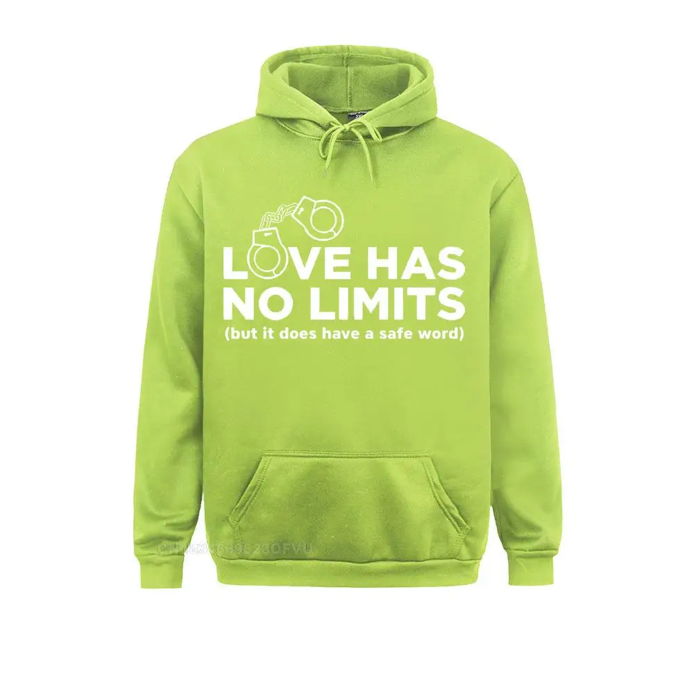 Men's Love Has No Limits Hoodies Bdsm Sex Domina Sadism Masochism Bondage Clothes Novelty Round Collar Pullover Hoodie Harajuku