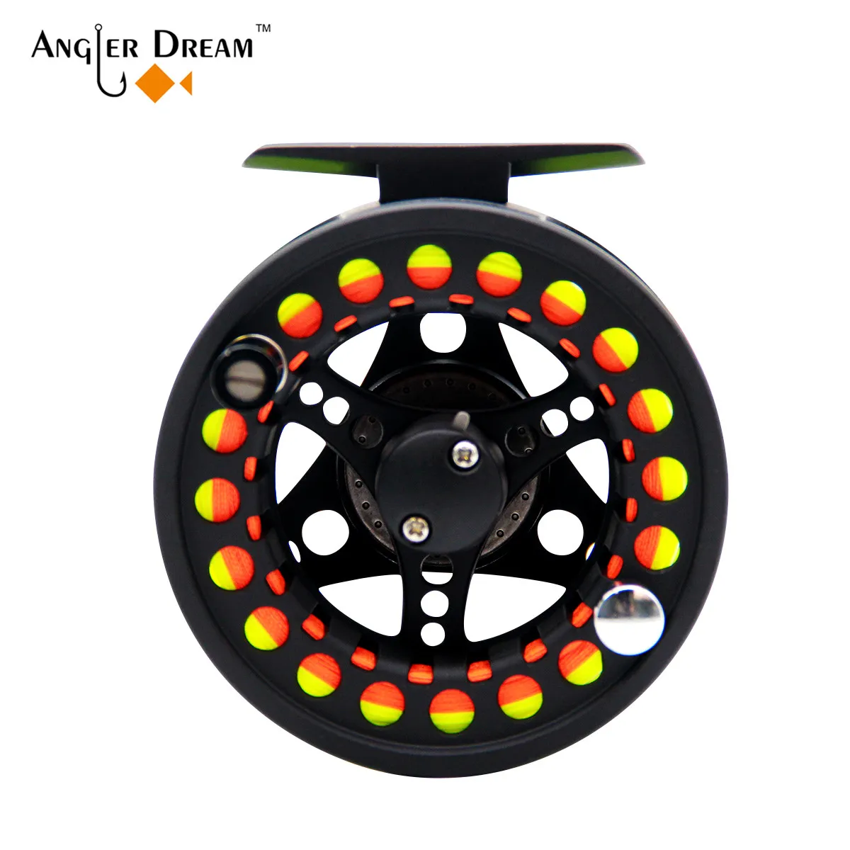 ANGLER DREAM Fishing Tools Fly Reel with Line Combo Aluminum Large Arbor Fly Fishing Reels and Weight Forward Fly Line Combo