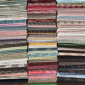 Japanischer Handwerkstoffstoff, DIY Patchwork Stoff, 100% Baumwoll -Quilt -Stoffpaket, 9x12 cm, 50 Prozent pro Los pro Los pro Los pro Los 9 Hauptverkaufs -Rucksack Rip Stop - №7