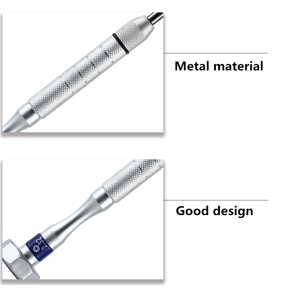 Multi-Bit-Schraubendreher-Set für Brillen und Metall – Kreuzschlitz-, Schlitz-, Sechskant- und Torx-Bits – Präzisionswerkzeug für Uhren, Elektronik – Detail 4