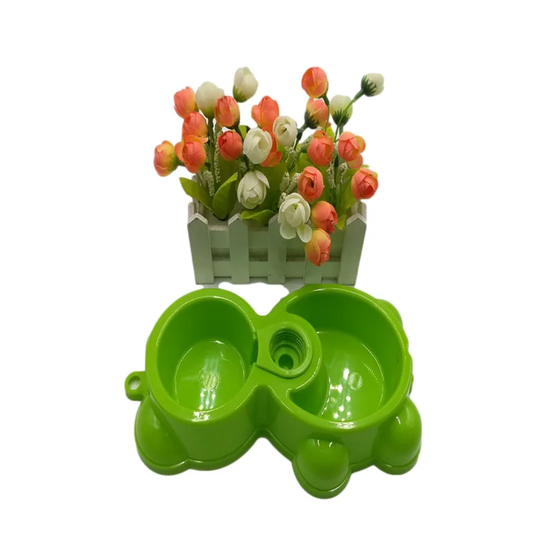 Pet Bowl com Duplo Urso, anfíbio