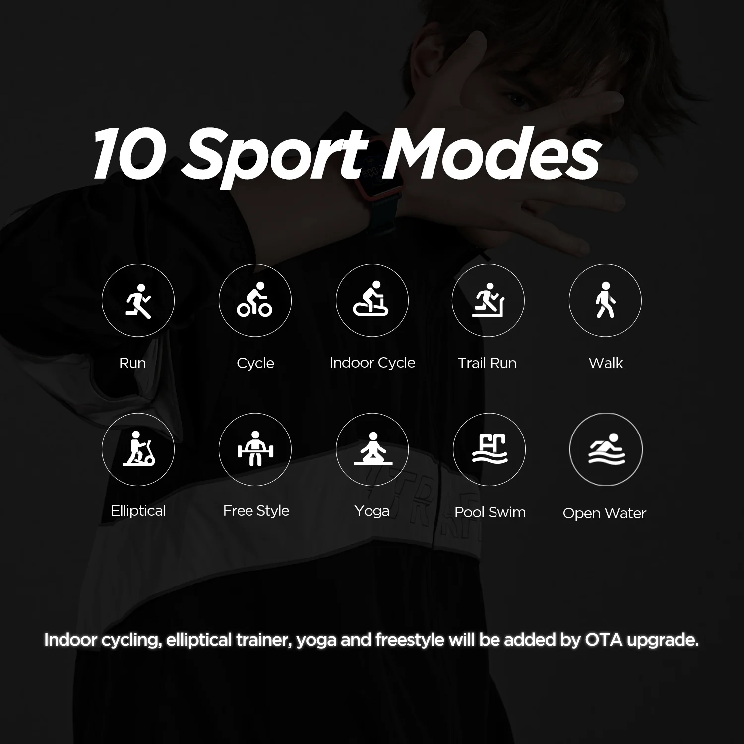 Amazfit-reloj inteligente Bip S, dispositivo resistente al agua hasta 5atm, GPS integrado, GLONASS, para teléfono Android e iOS