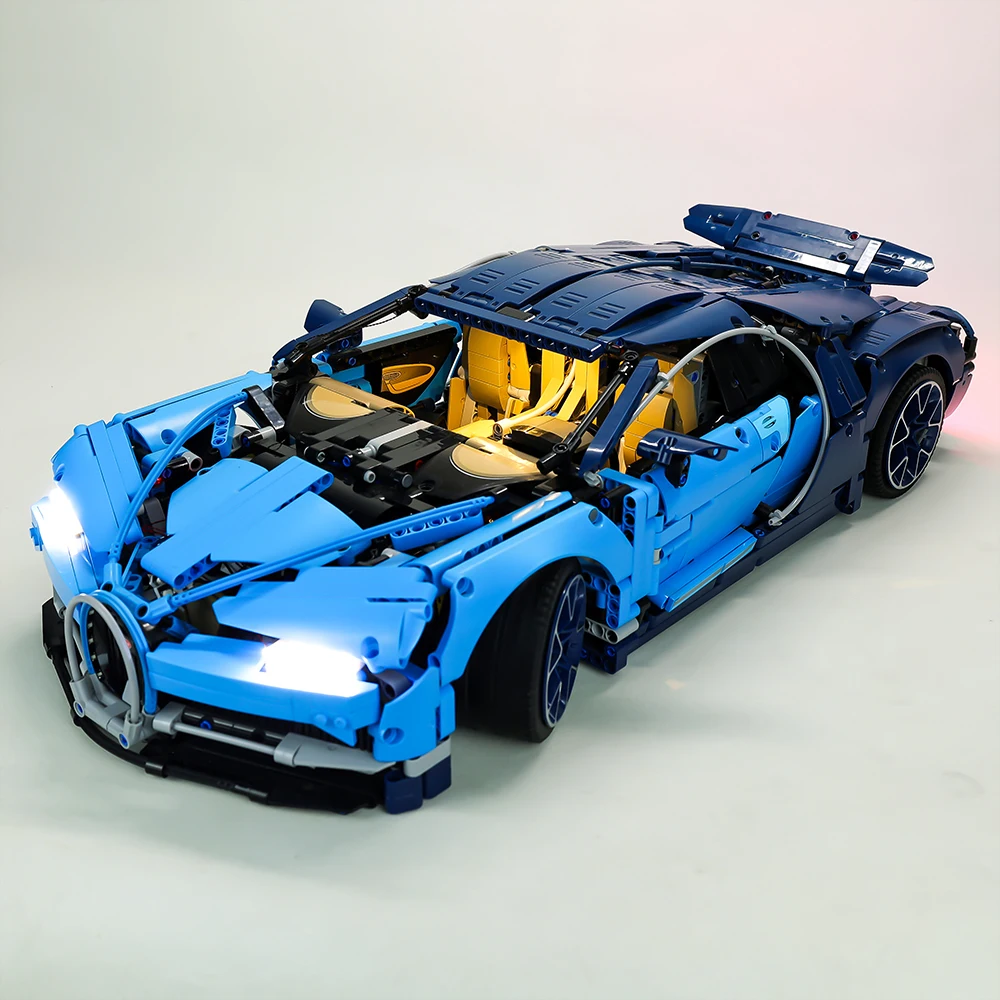 EASYLITE LED Light Set For 42083 Bugatti Chiron Car Toys Bricks Lighting Kit Car No Model Set