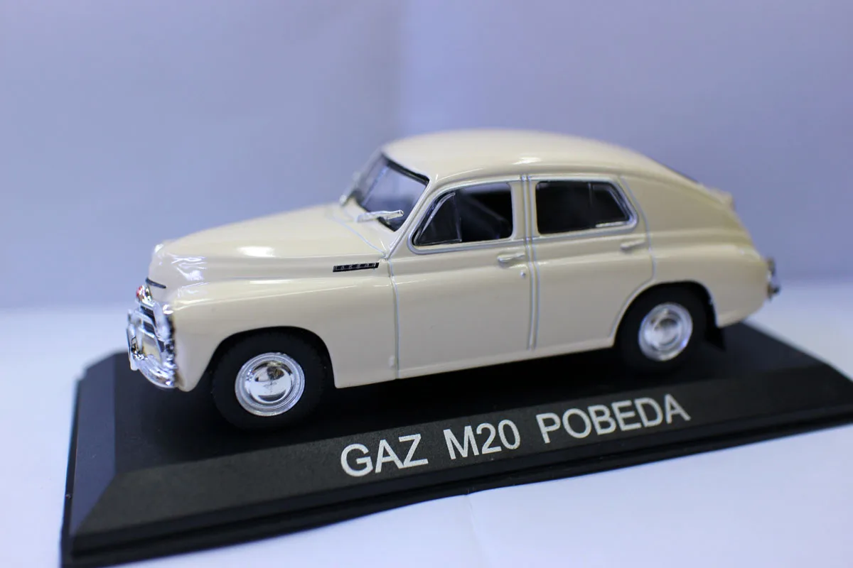 

New Special Die Cast Metal 1/43 Russian GAZ M20 Car Model Furniture Display Collection Toys For Children