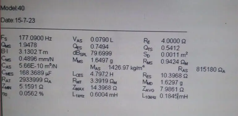 2pcs 40mm 5W~10W Full-frequency Bass Wifi Speaker Neodymium Loudspeaker