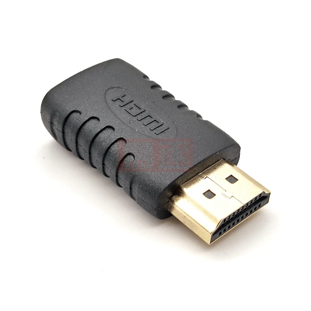 คุณภาพสูง Gold Plated HD เข้ากันได้กับชาย Mini HD หญิง Full HDTV Adapter Converter สําหรับ HDTV