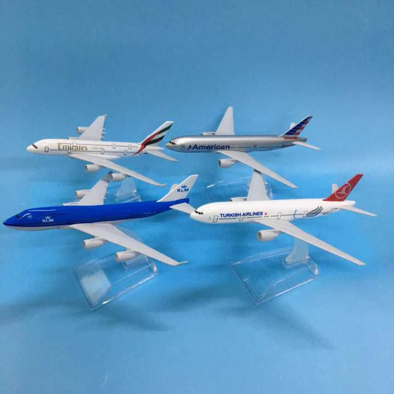 Jason Tutu Originele Model A380 Airbus Boeing 747 Vliegtuig Model Vliegtuigen Diecast Model Metalen 1:400 Vliegtuig Speelgoed Gift Collection