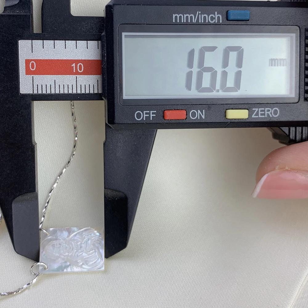 يسوع مريم العذراء Scapulary قلادة مجوهرات الدينية الفولاذ المقاوم للصدأ الأم الطبيعية اللؤلؤ قذيفة قلادة الرقبة للنساء