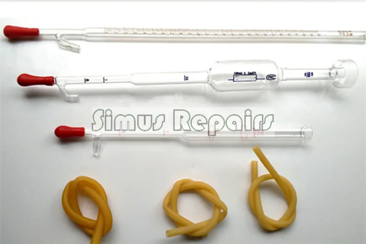 Gas-Phase Soap Film Flowmeter Chromatography Accessories Glass Flowmeter 50ml Soap Film Flowmeter 25mL Gas Flowmeter