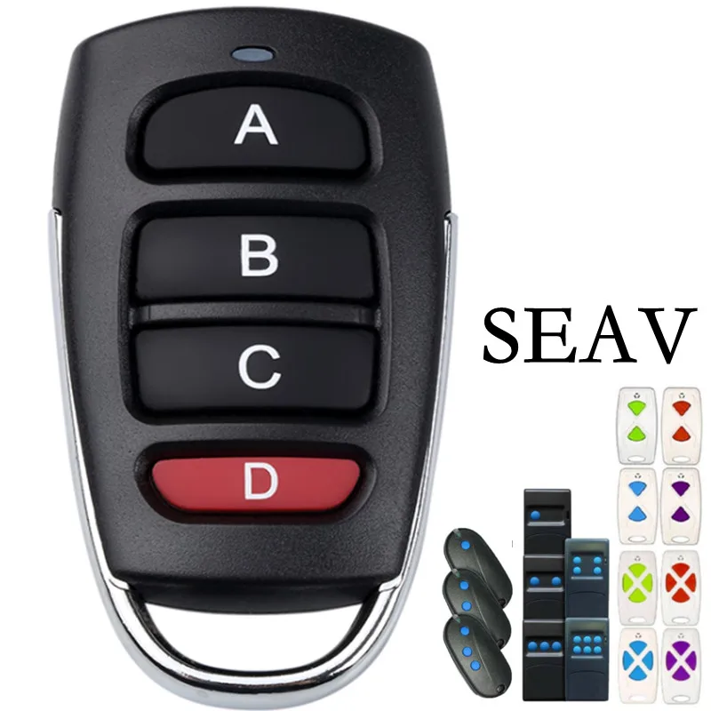 

SEAV TXS1,TXS2,TXS3,TXS4,TXS6,SEAV BE HAPPY S1,HAPPY S3,BE SMART S2 remote duplicator clone 433.92MHz fixed code key fobs