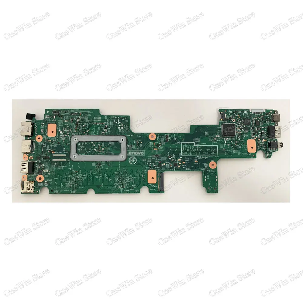 FRU 02DC248สำหรับ11e 5th Gen 20LR 20LQ ThinkPad Lenovo แล็ปท็อปเมนบอร์ดแบบบูรณาการ LLA-1 17833-1M 448.0DA06.001M CPU n5000 8G RAM