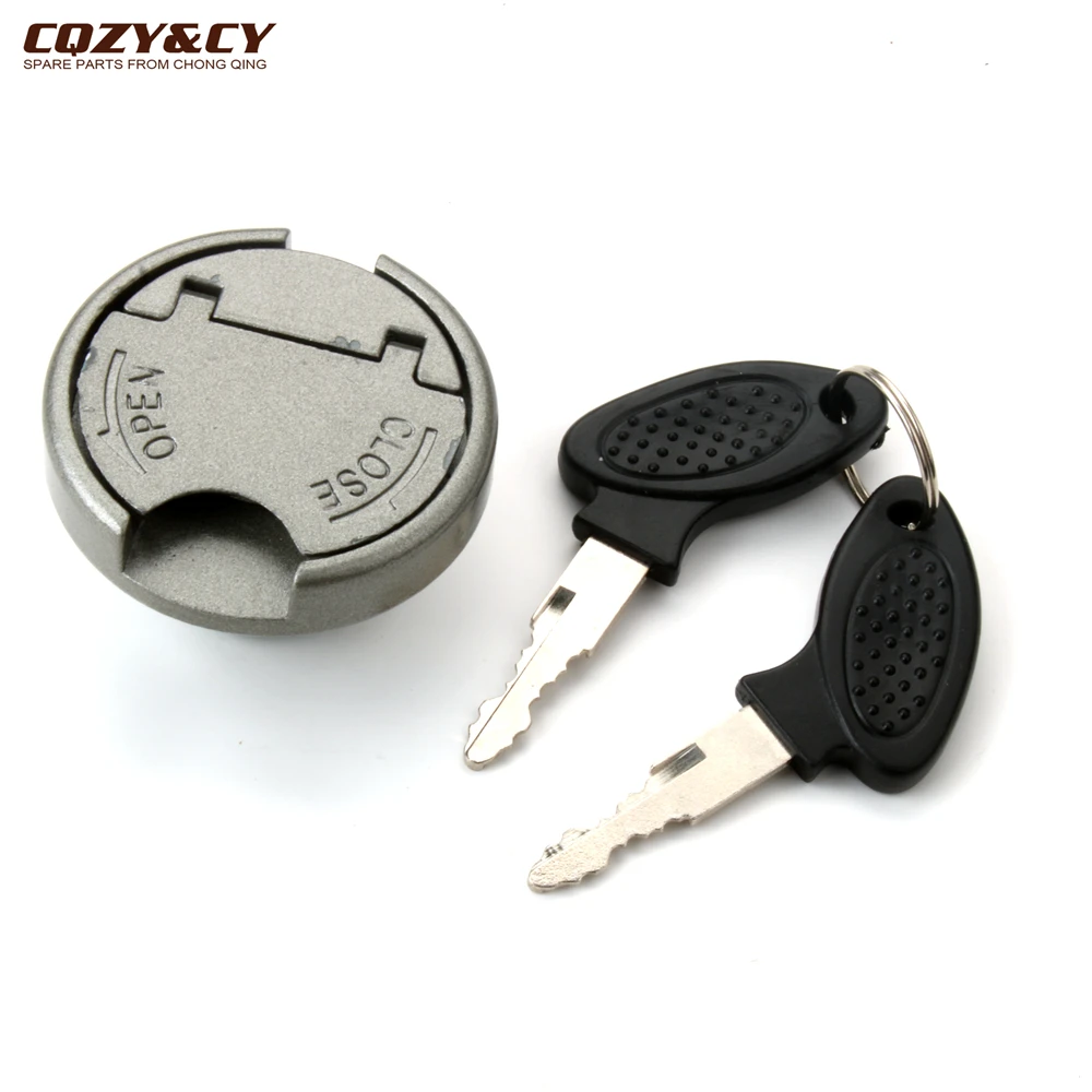 Scooter Fuel Gas Cap Tank Cover For Peugeot V-Clic Silver Sport 50cc LAEAGZ40 4-Stroke