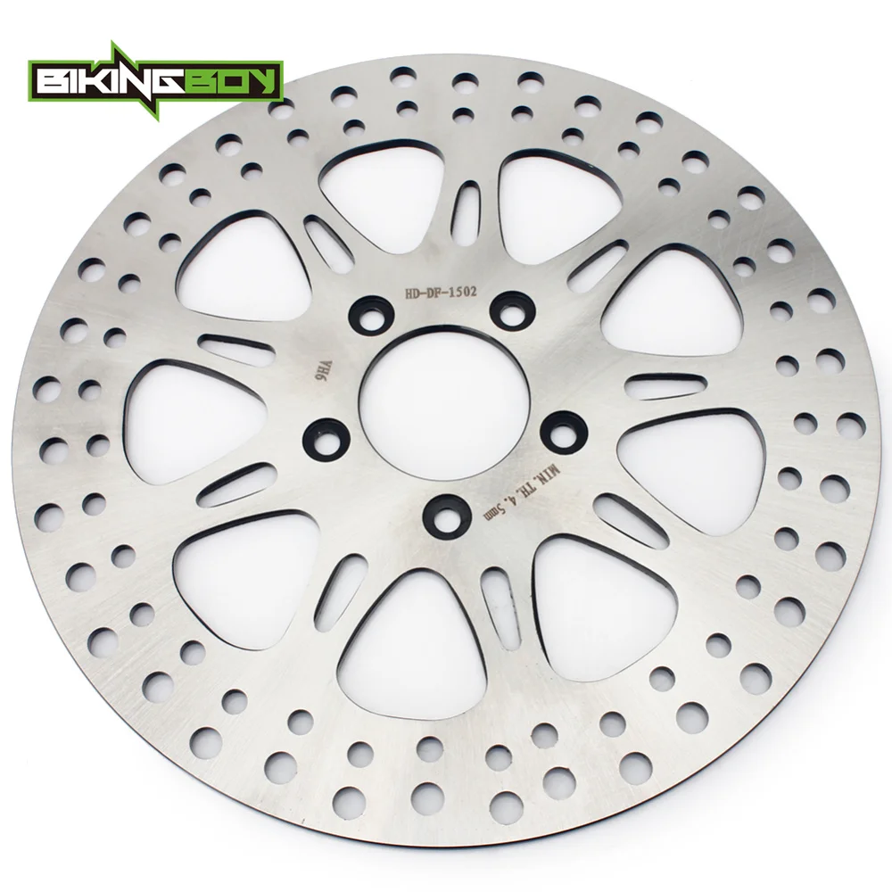 BIKINGBOY Front Brake Disc Rotor Sportster XLH 883 XL53 XL1200S 00-03 XL883C XL883N 07-13 XL883R 05-13 XL883L 04-13 08 09 10 11