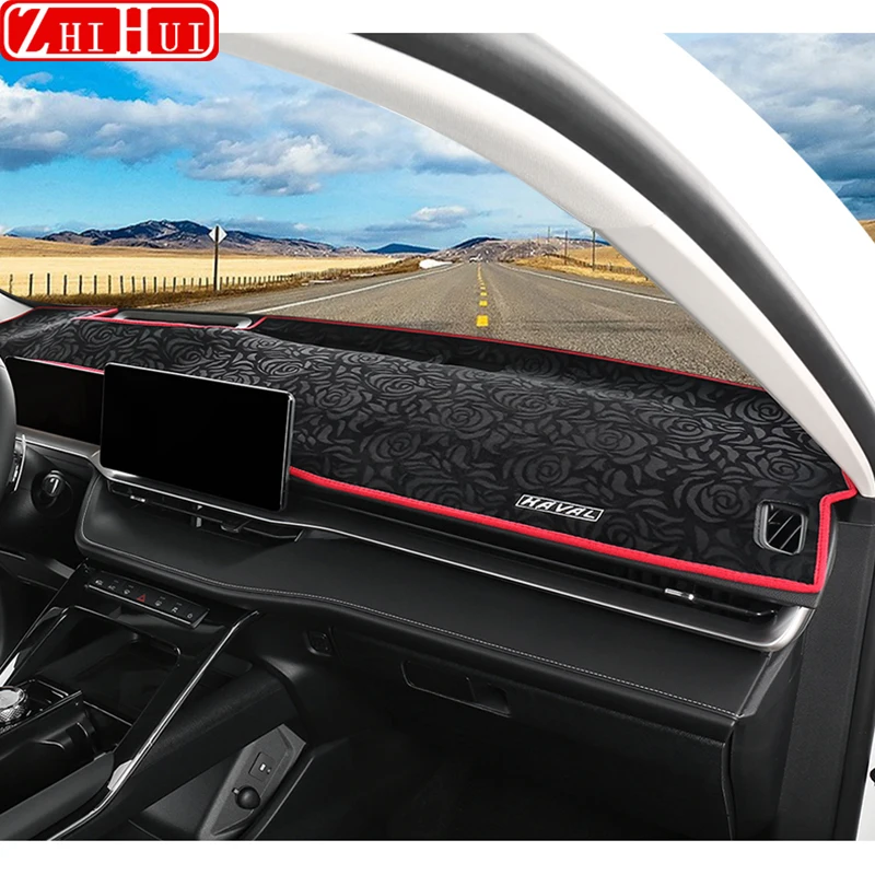 

For GWM Haval H6 3rd Gen 2021-2023 Car Styling Dash Mat Dashmat Dashboard Cover Sun Shade Dash Board Cover Carpet Accessories