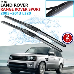 for Land Rover Range Rover Sport L320 2005~2013 2006 2007 2008 2009 2010 Front Windshield Wipers Car Wiper Blade Car Accessories