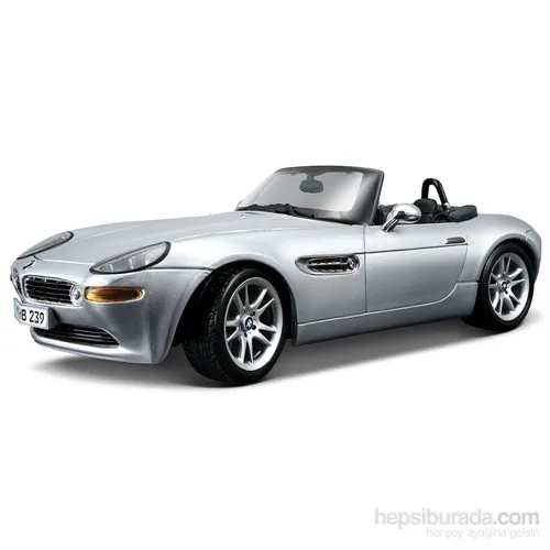 Maisto Bmw Z8 Diecast Model Car 1:18 Premiere Edition Gray Diecast Gift for Kids and Adults