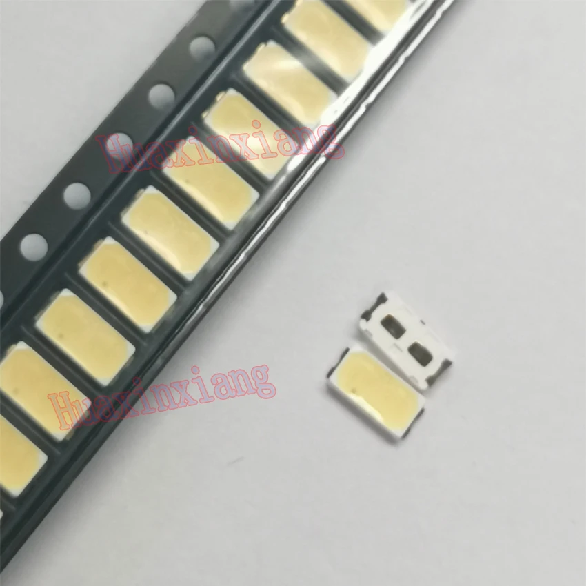 

50PCS/Lot SMD LED 6030 6V 1W 6.0*3.0MM Cool White For LG TV Backlight