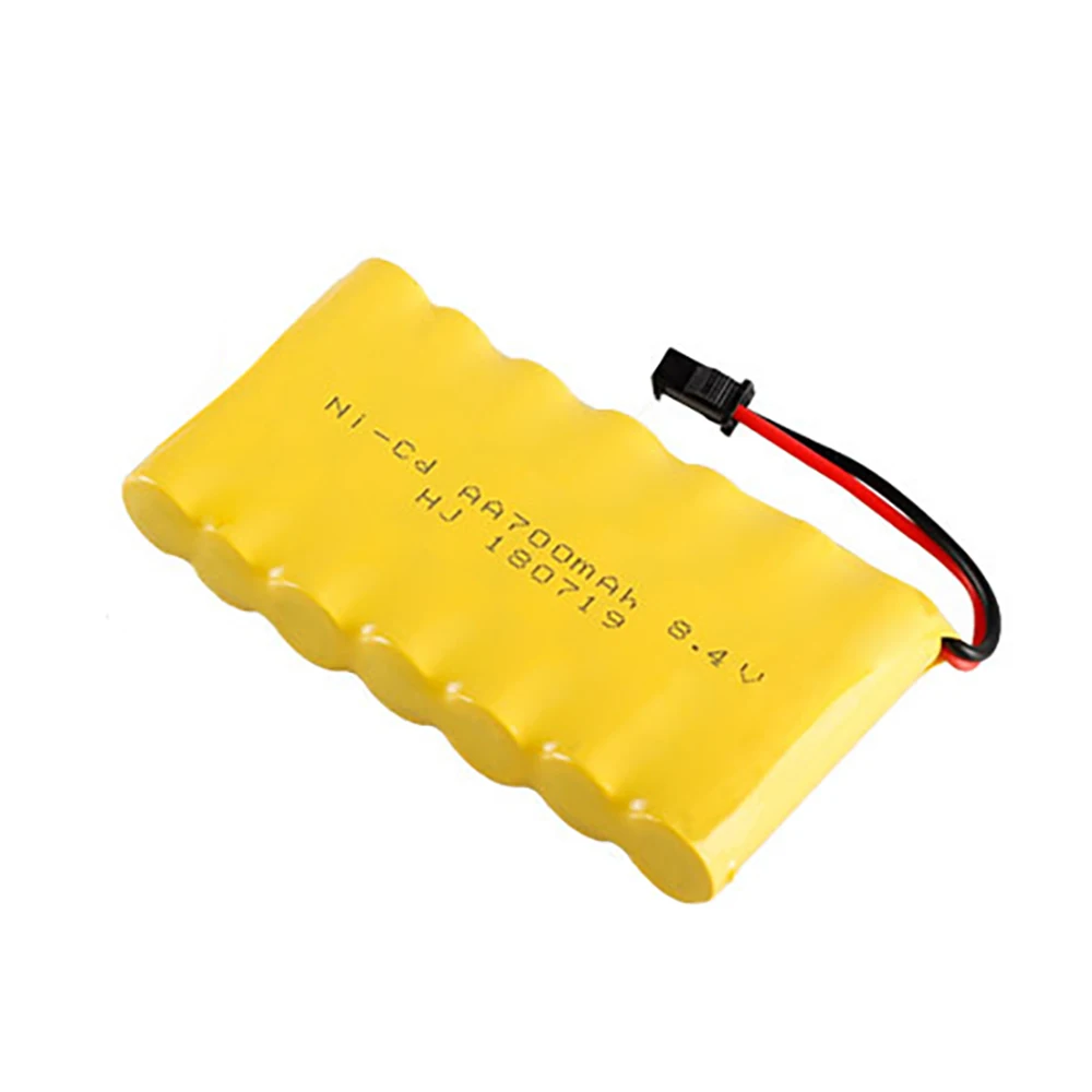 Hohe Rate Wiederaufladbare 8,4 v 700mah Ni-Cd AA Akku für Rc Auto Boot Pistole Tank Lkw züge Elektrische Spielzeug Elektrische Auto Teile