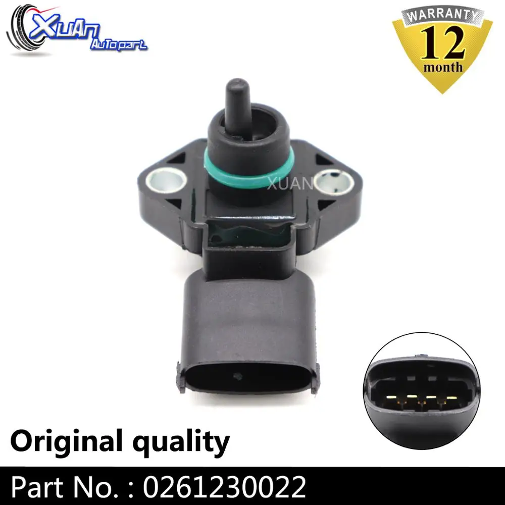 XUAN 1 BAR Manifold Pressure MAP Sensor 0261230022 FOR Opel Chevrolet Astra Zafira Blazer S10 Vectra 1.8 2.0 2.2 2.4 93259413