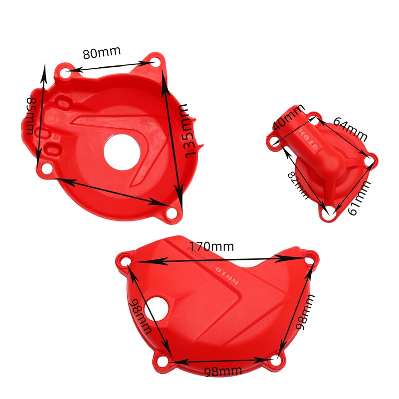 Motorcycle Engine Clutch Cover Magneto Pump Cover For KAYO T6 K6 BSE J5 RX3 ZS250GY-3 4 Valves ZONGSHEN NC250 NC 250CC