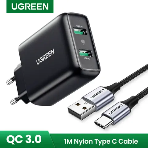 36W Quick Charge USB Charger UGREEN