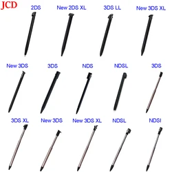 1pcs  For 2DS 3DS New 2DS LL XL New 3DS XL For NDSL DS Lite NDSi NDS Wii Metal Telescopic Stylus Plastic Stylus Touch Screen Pen
