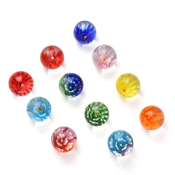 25mm Glass Ball Toys Cream Console Game Pinball Machine Cattle Small Marbles Pat Toys Parent- Child Beads Bouncing Ball