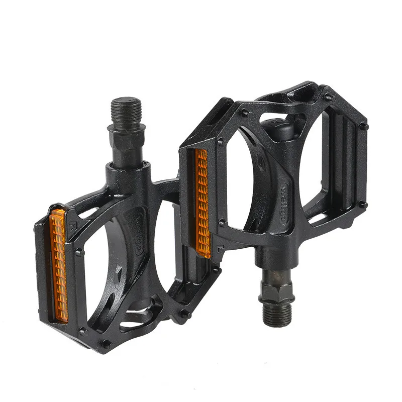 Wellgo M195 DU Pedals MTB Mountain Bike Pedal Safety Reflective Sheet Folding Bicycle Pedal B249