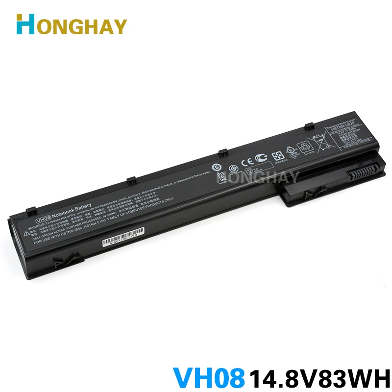 

HONGHAY Laptop Battery For HP EliteBook 8560w 8760w 8770w VH08 HSTNN-IB2P HSTNN-LB2P HSTNN-LB2Q HSTNN-F10C HSTNN-I93C 632425-001