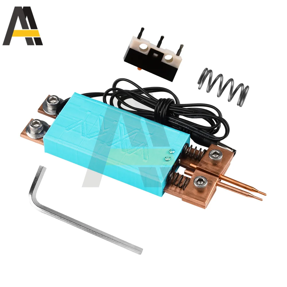 Imagem -02 - Máquina de Solda Ponto Automática Faça Você Mesmo Máquina de Solda Ponto 18650 Bateria Portátil Caneta de Soldagem Ponto Automática Gatilho dc Interruptor Embutido Soldador de Ponto