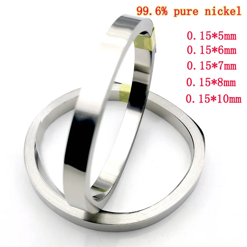 

99.6% Pure Nickel Strip for 18650 Soldering Tab for High Capacity Lithium, NiMh NiCd Battery Pack Spot Welding