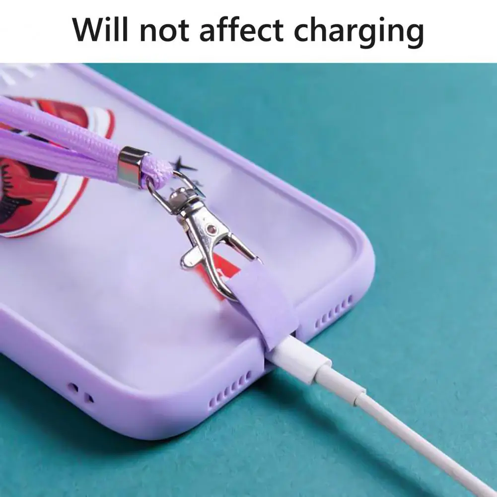 2021 Trendy โทรศัพท์ Lanyard โทรศัพท์มือถือสายโทรศัพท์มือถือโซ่ปรับโทรศัพท์เปลือกป้องกันสายคล้องไหล่สำหรับกลางแจ้ง