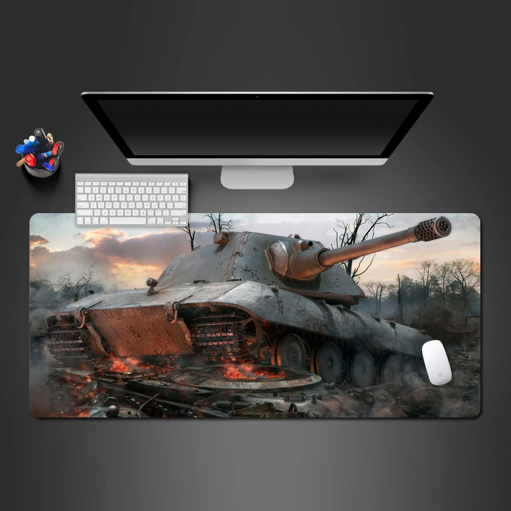 

Best Cool World Of Tanks Mouse Padlarge Pad To Mouse Computer Mousepad Wot Can Be Washed Gaming Mouse Mats To Mouse Gamer Mats